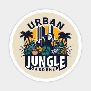 Urban Jungle Gardener Magnet